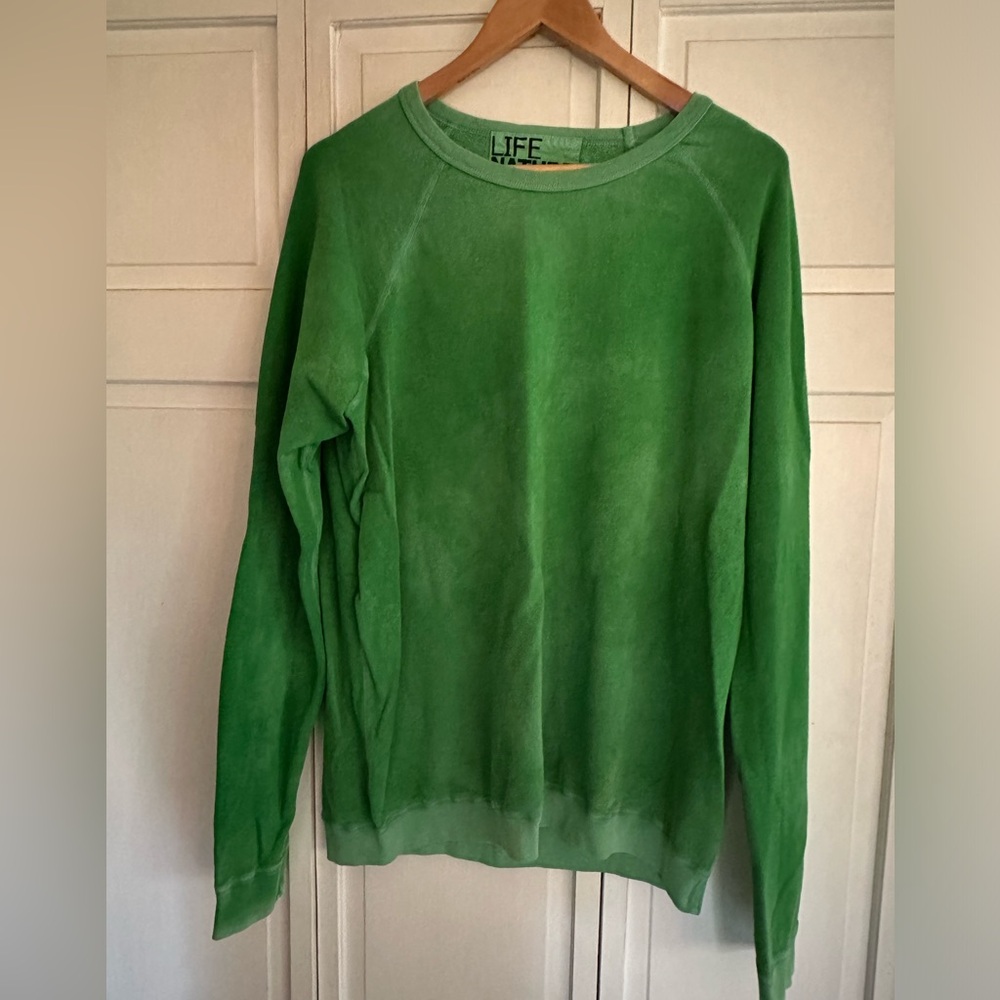 FREECITY GREEN SUPERMAT CREW LONG SLEEVE XL